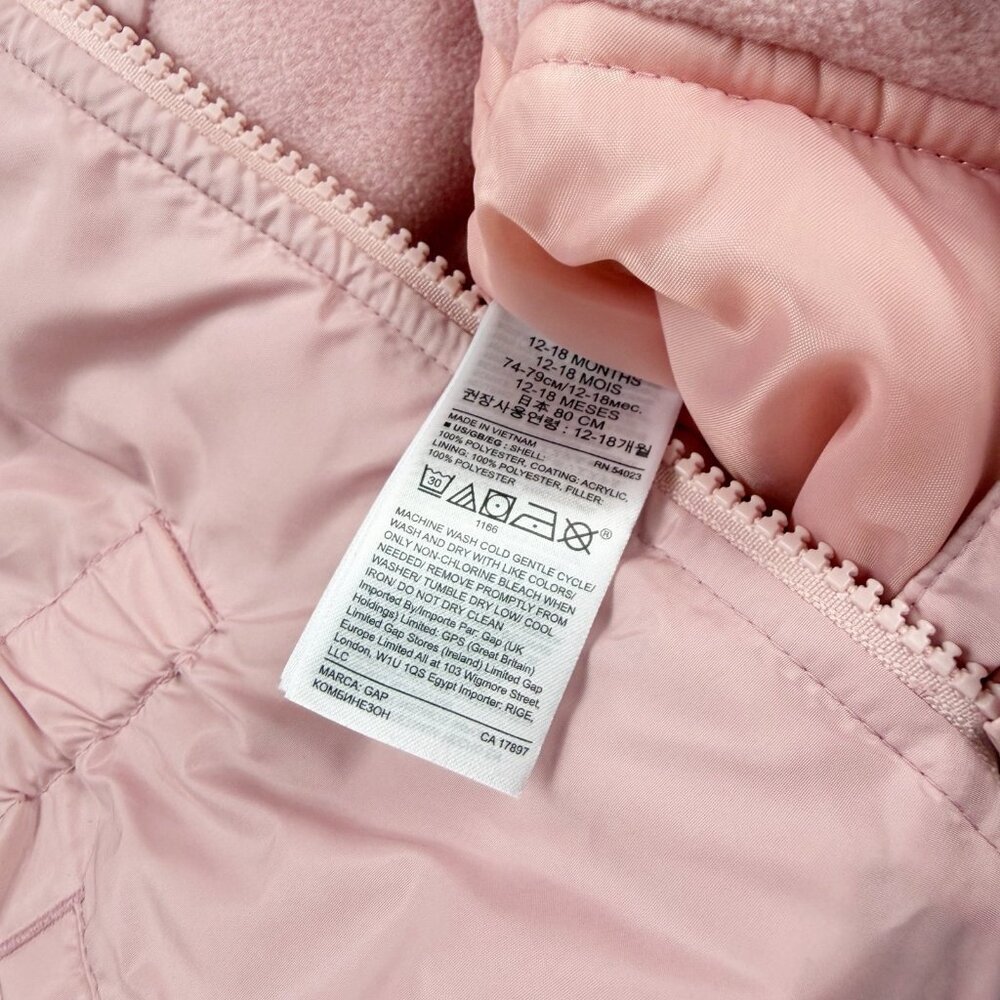 Gap Solid Adjustable Snow Bibs Pants - Picture 4 of 5